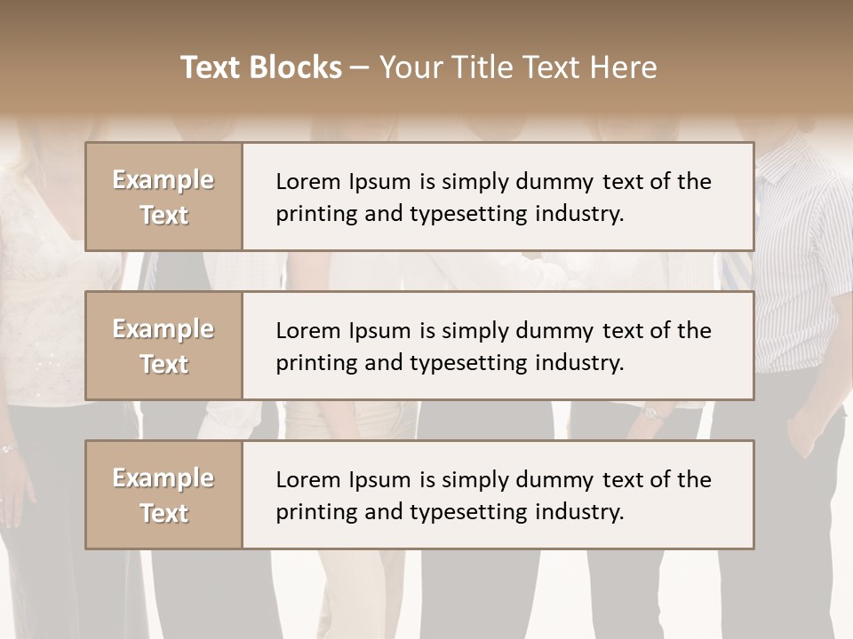 Men Tie Handsome PowerPoint Template