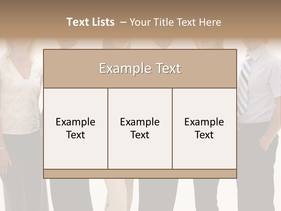 Men Tie Handsome PowerPoint Template
