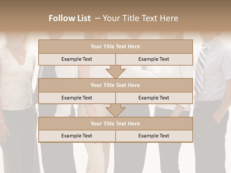 Men Tie Handsome PowerPoint Template