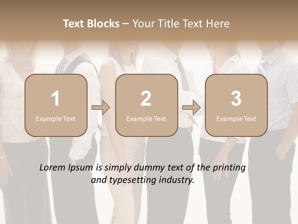 Men Tie Handsome PowerPoint Template