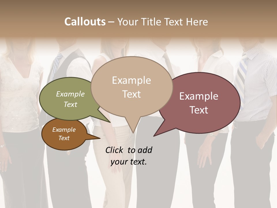 Men Tie Handsome PowerPoint Template