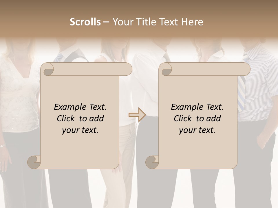 Men Tie Handsome PowerPoint Template