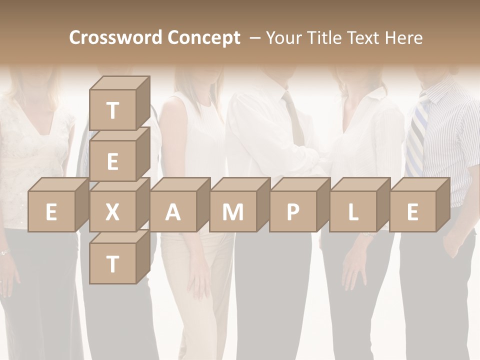 Men Tie Handsome PowerPoint Template