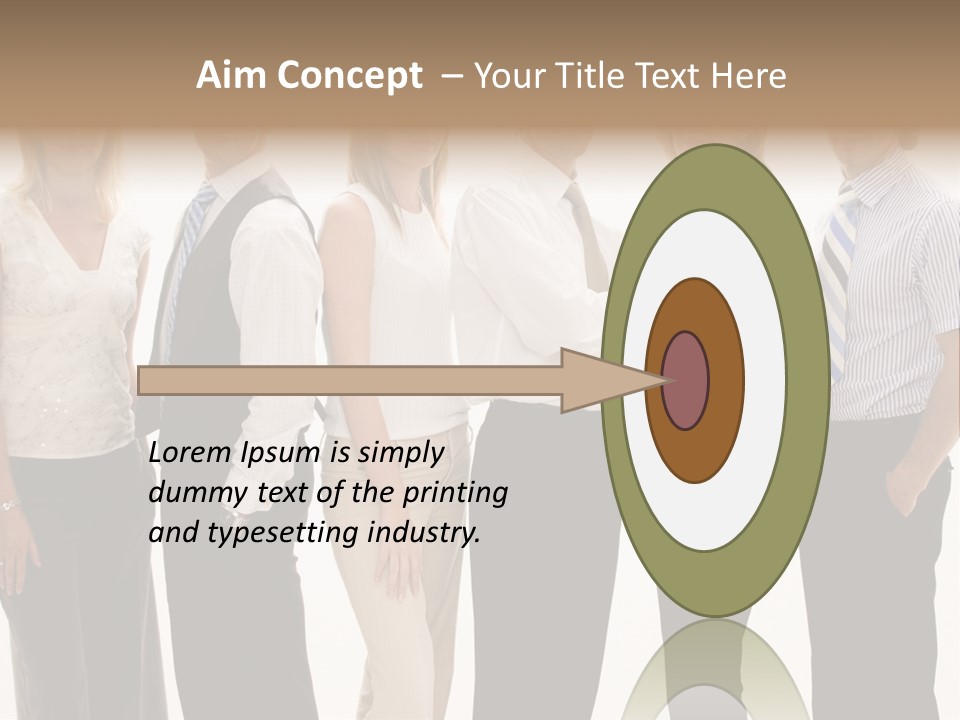 Men Tie Handsome PowerPoint Template