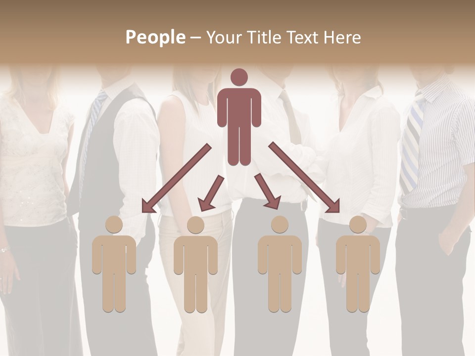 Men Tie Handsome PowerPoint Template