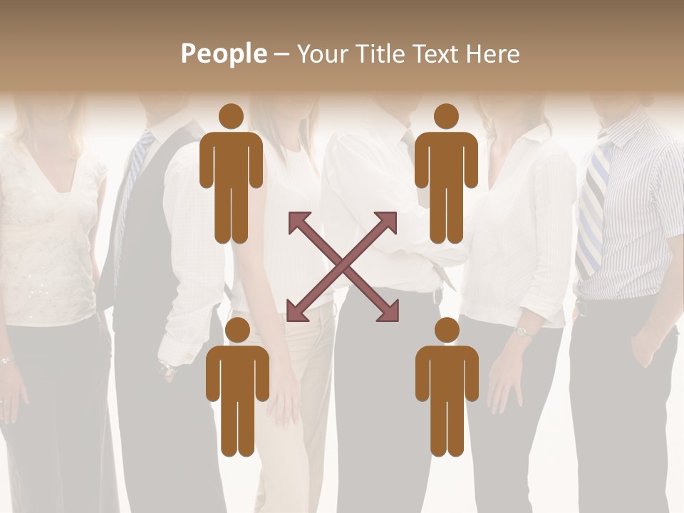 Men Tie Handsome PowerPoint Template