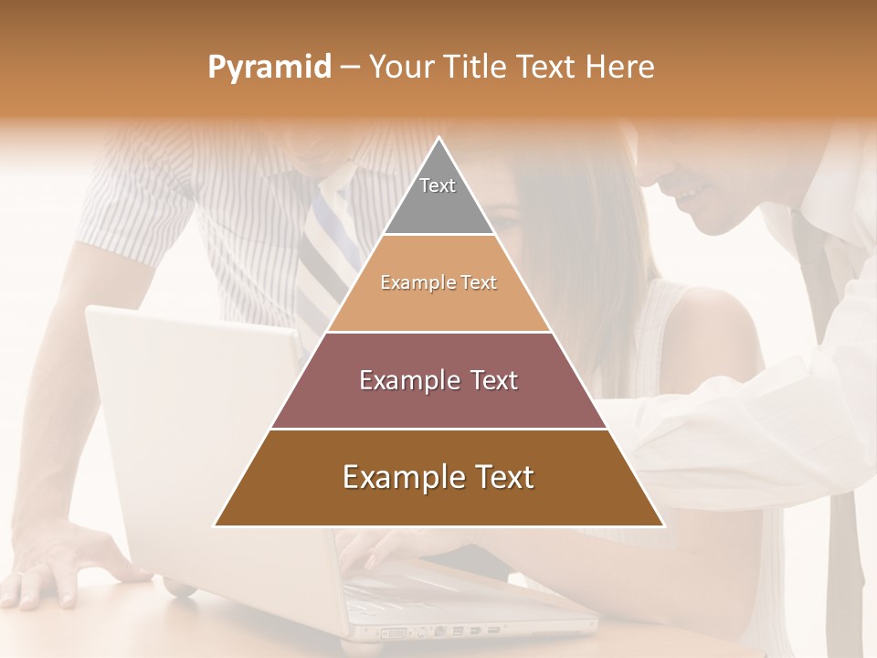 Business Desk Technology PowerPoint Template