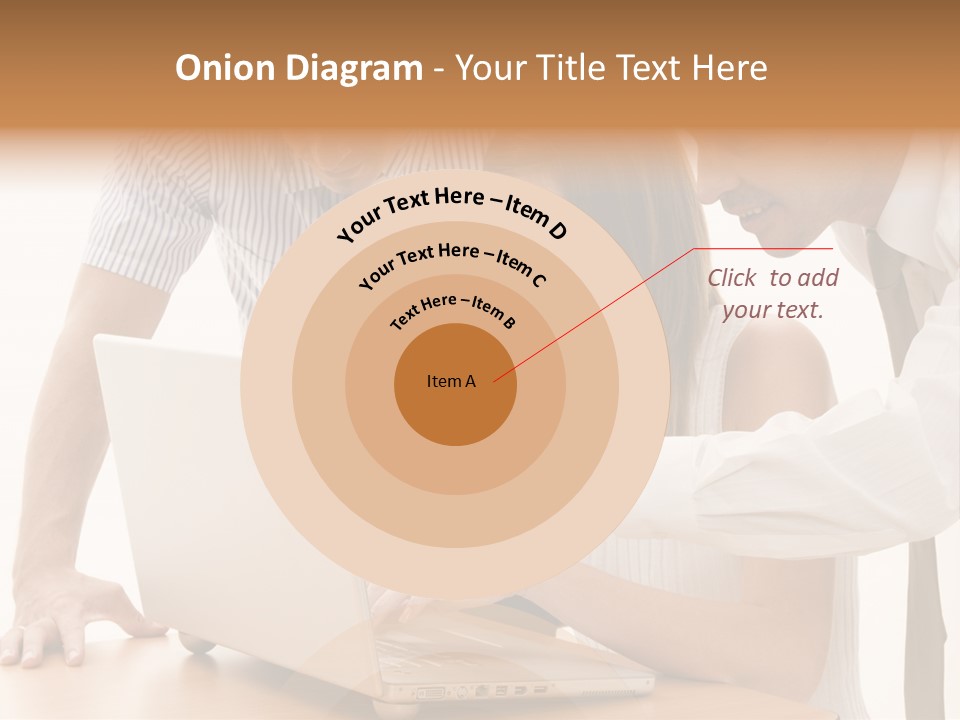 Business Desk Technology PowerPoint Template