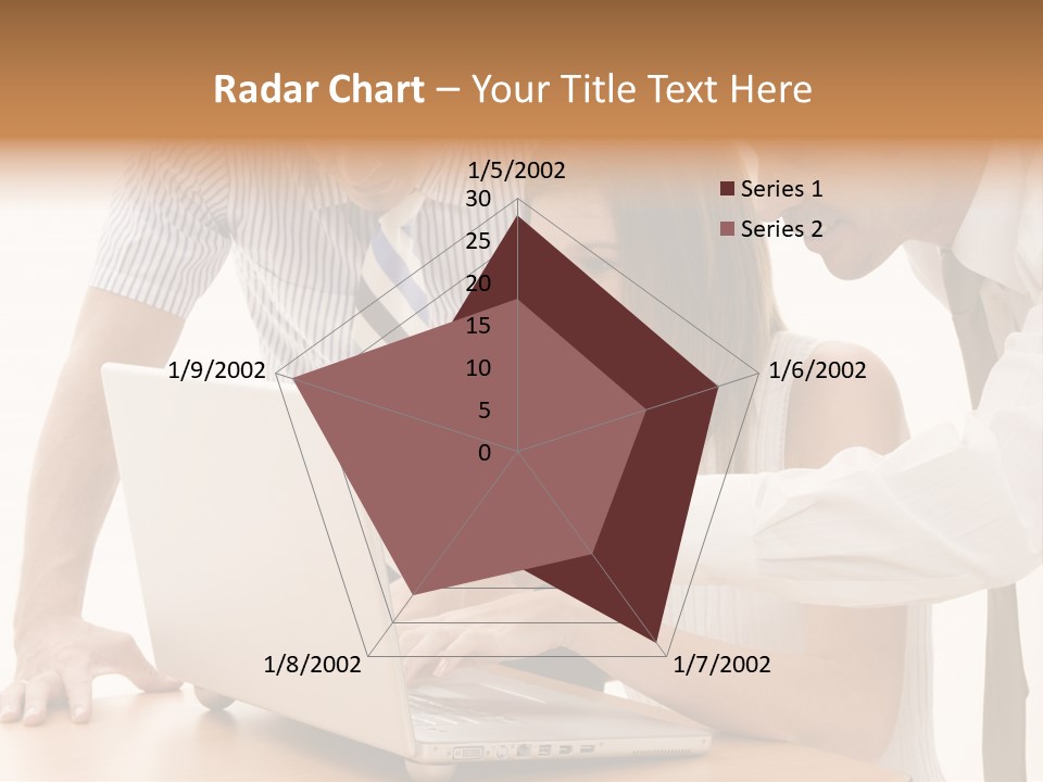 Business Desk Technology PowerPoint Template