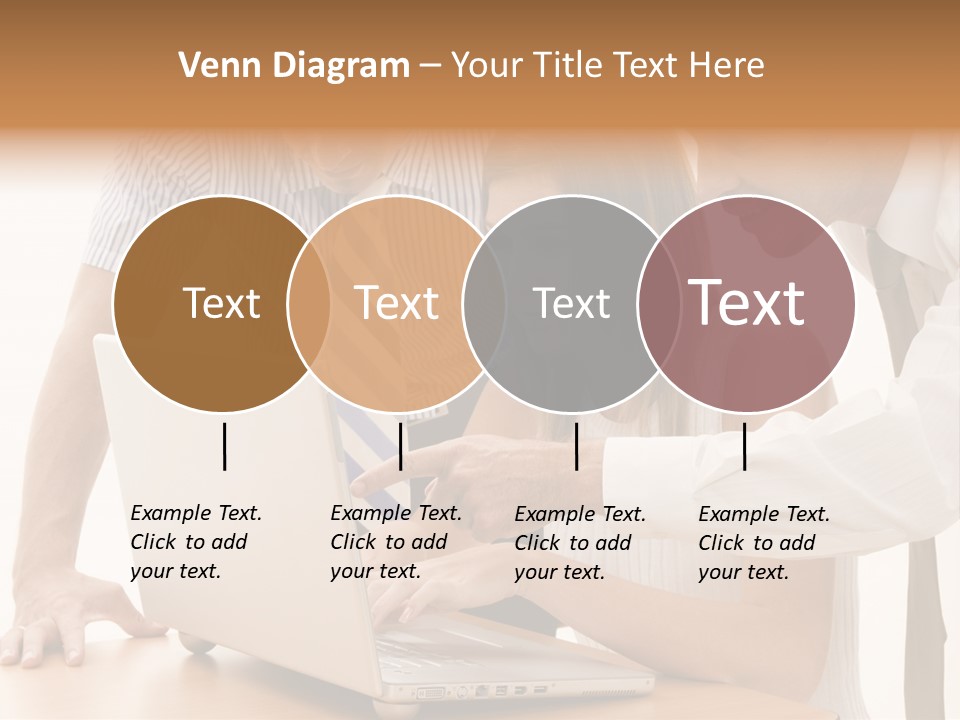 Business Desk Technology PowerPoint Template