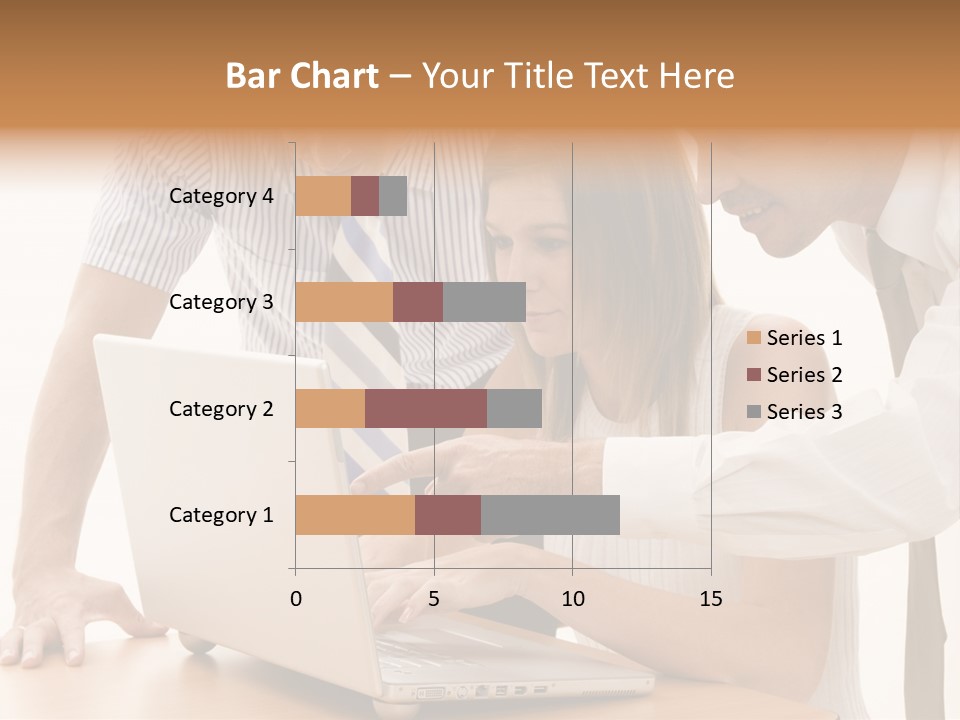 Business Desk Technology PowerPoint Template