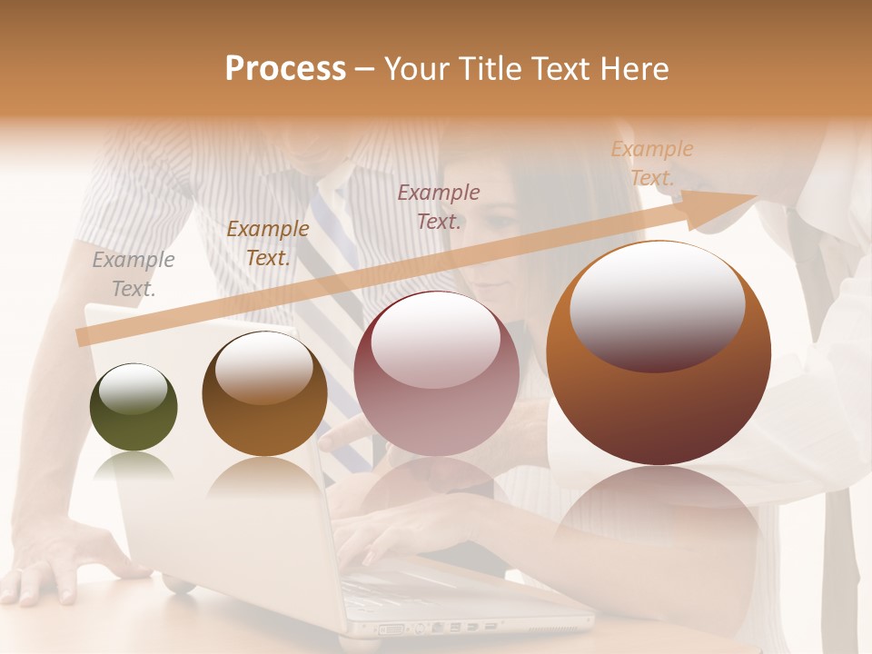 Business Desk Technology PowerPoint Template