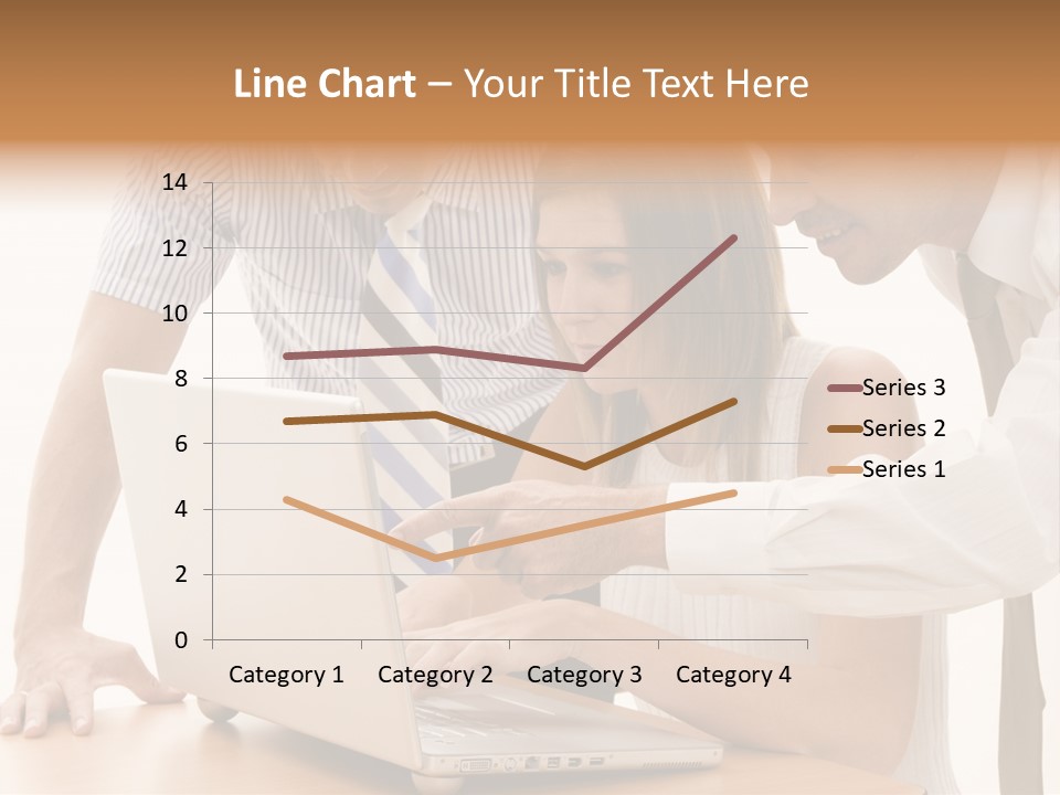 Business Desk Technology PowerPoint Template