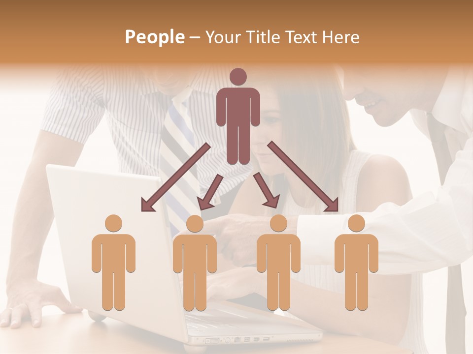 Business Desk Technology PowerPoint Template