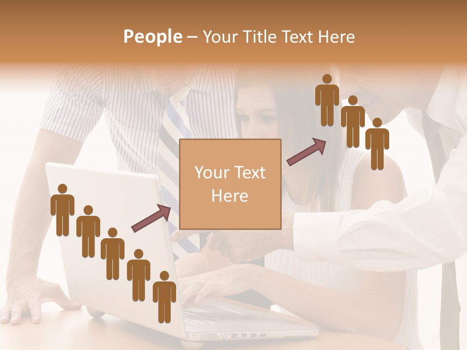 Business Desk Technology PowerPoint Template