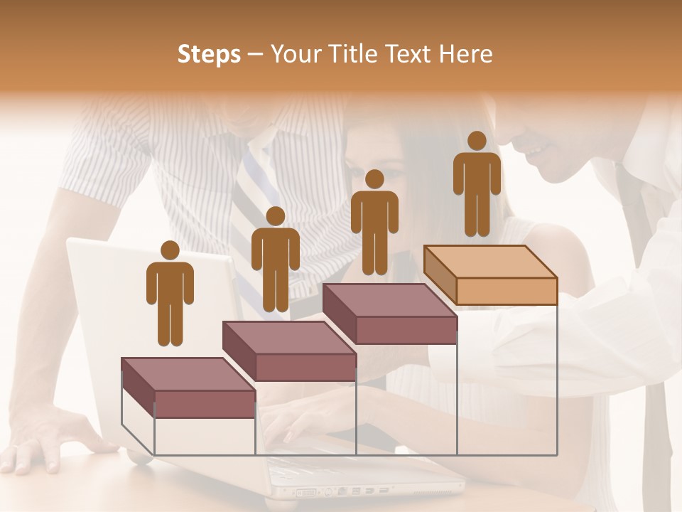 Business Desk Technology PowerPoint Template