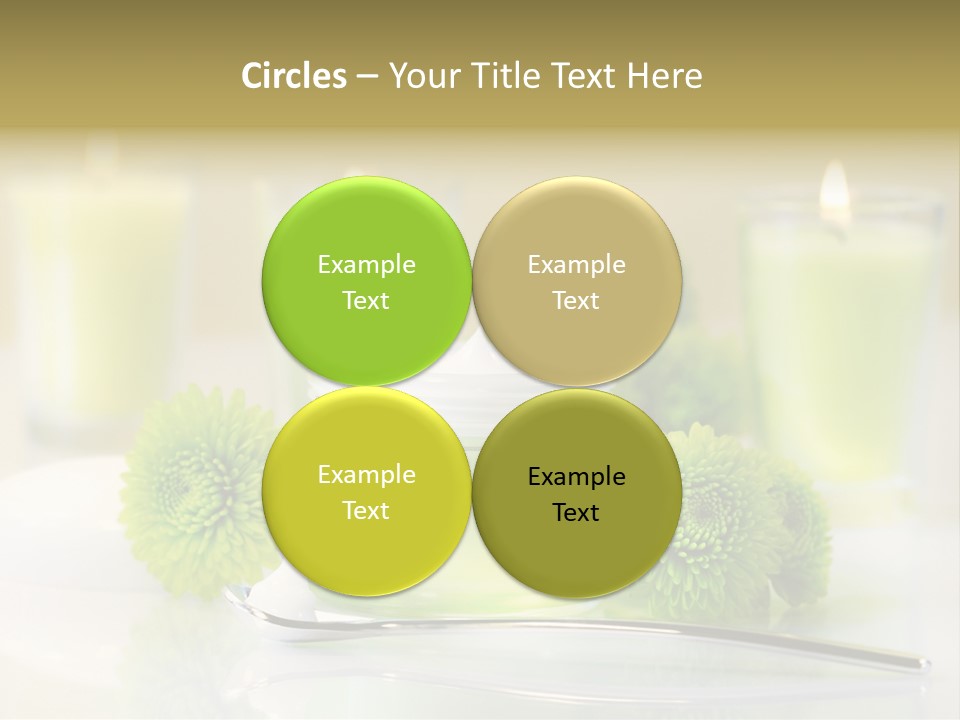 Moisturizing Female Relax PowerPoint Template