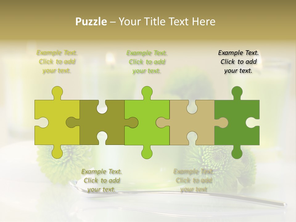 Moisturizing Female Relax PowerPoint Template