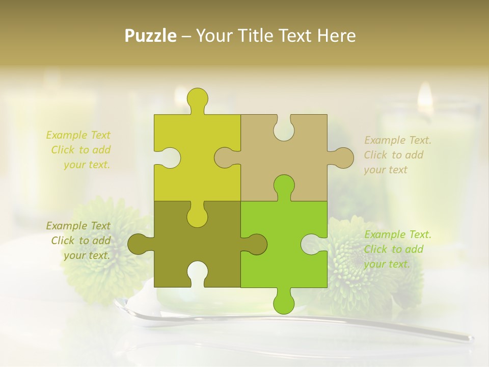 Moisturizing Female Relax PowerPoint Template