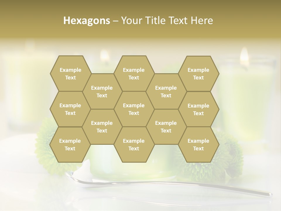 Moisturizing Female Relax PowerPoint Template