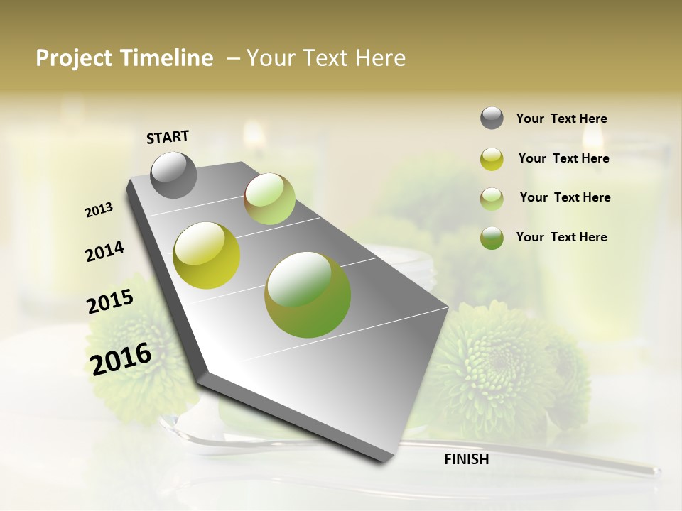 Moisturizing Female Relax PowerPoint Template