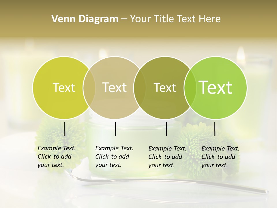 Moisturizing Female Relax PowerPoint Template