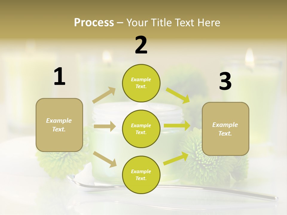 Moisturizing Female Relax PowerPoint Template