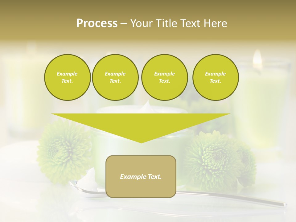 Moisturizing Female Relax PowerPoint Template