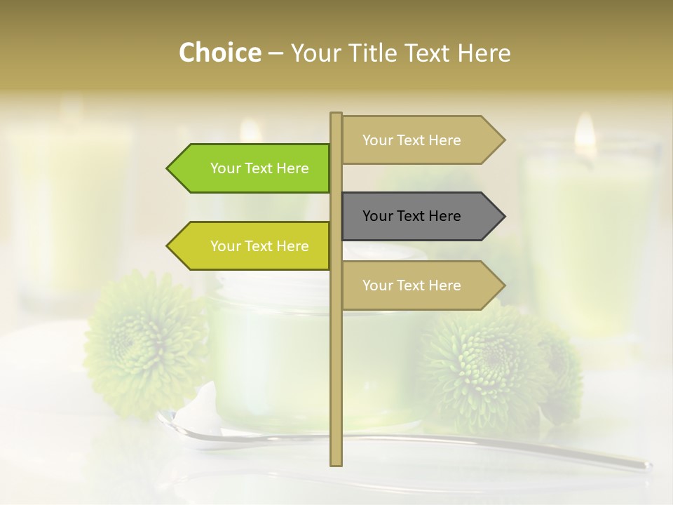 Moisturizing Female Relax PowerPoint Template