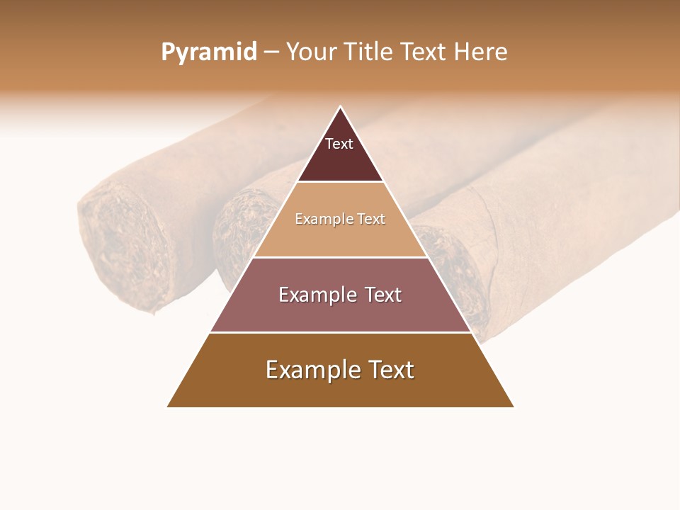 Cigarette Cuba Burning PowerPoint Template