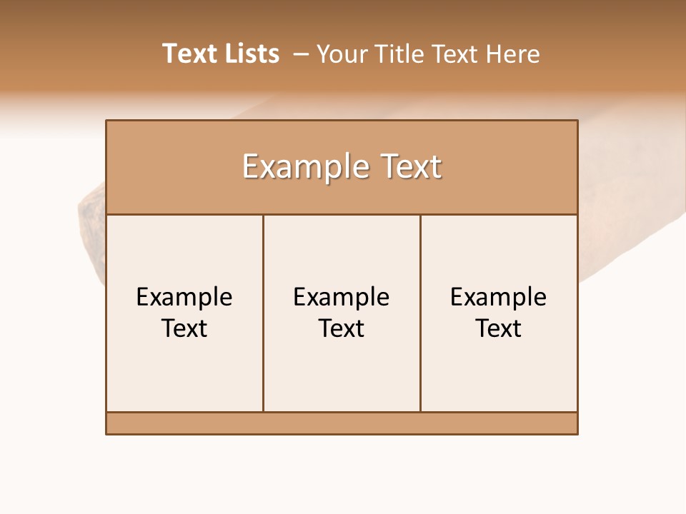 Cigarette Cuba Burning PowerPoint Template