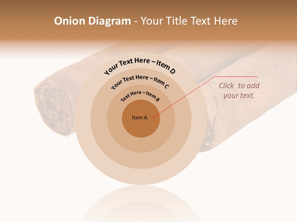 Cigarette Cuba Burning PowerPoint Template