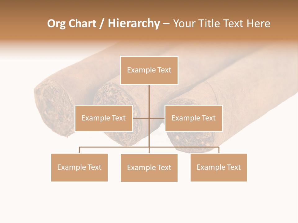 Cigarette Cuba Burning PowerPoint Template