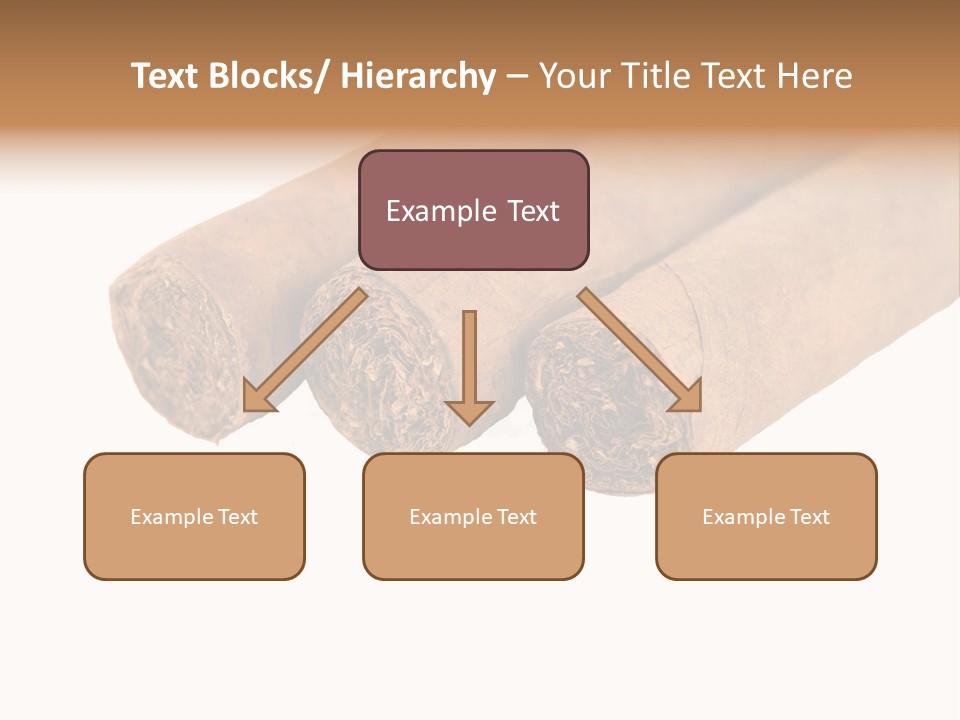 Cigarette Cuba Burning PowerPoint Template