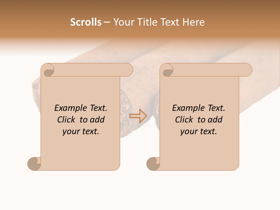Cigarette Cuba Burning PowerPoint Template