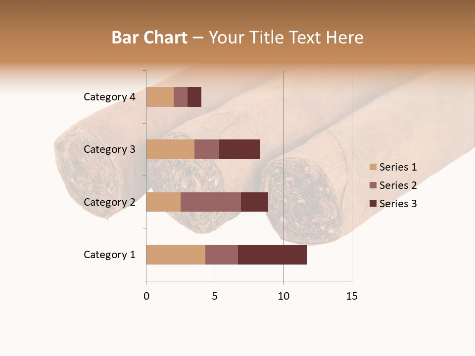 Cigarette Cuba Burning PowerPoint Template
