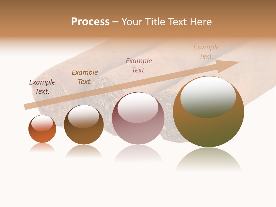 Cigarette Cuba Burning PowerPoint Template