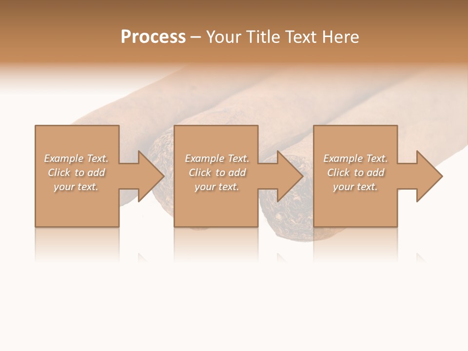 Cigarette Cuba Burning PowerPoint Template