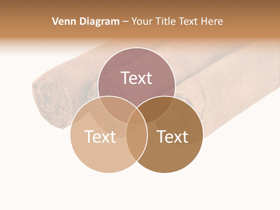 Cigarette Cuba Burning PowerPoint Template