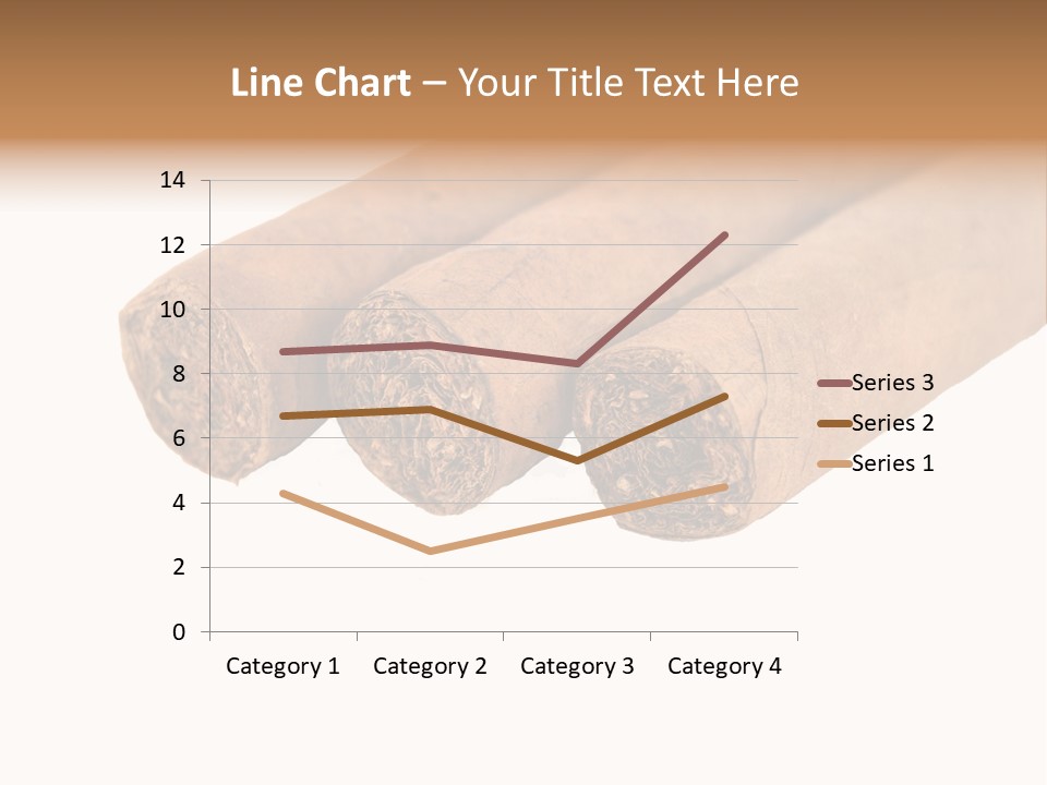 Cigarette Cuba Burning PowerPoint Template