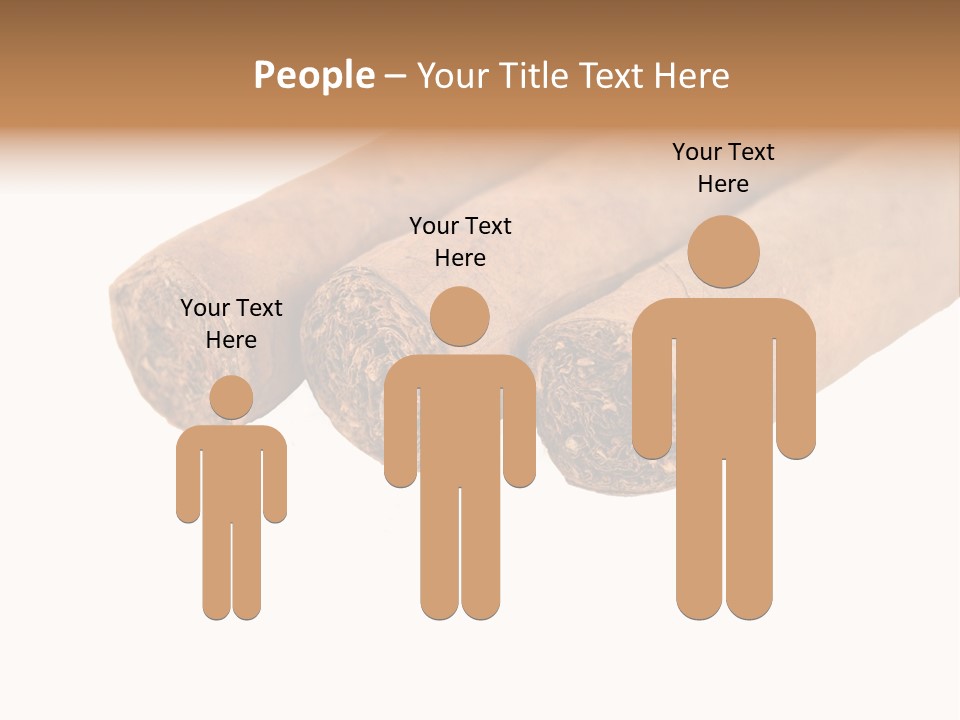 Cigarette Cuba Burning PowerPoint Template