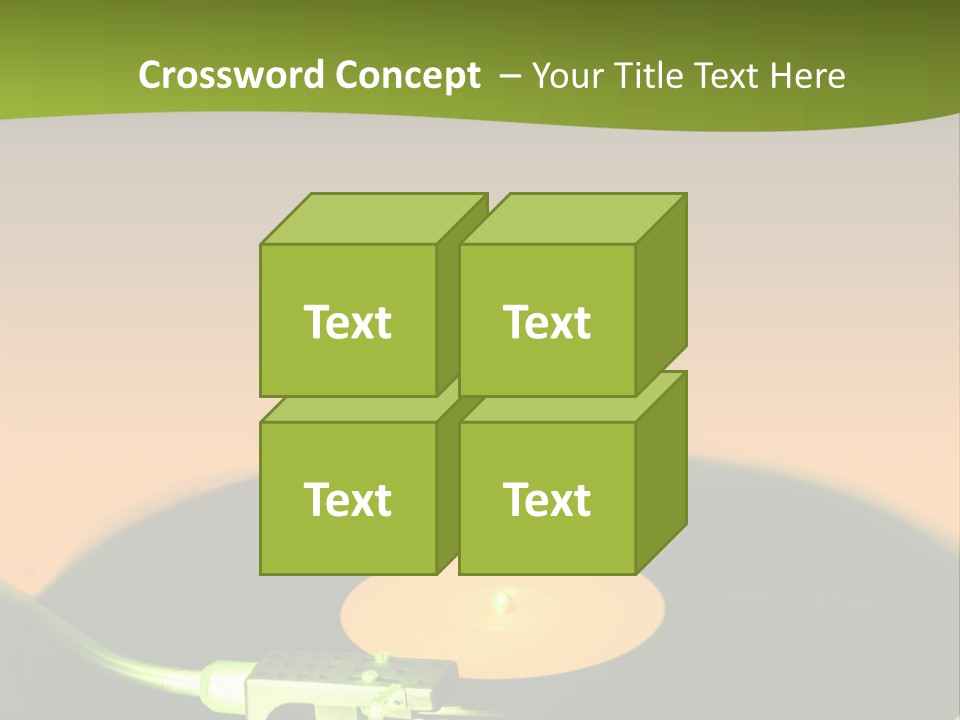 Play Acoustic Tune PowerPoint Template