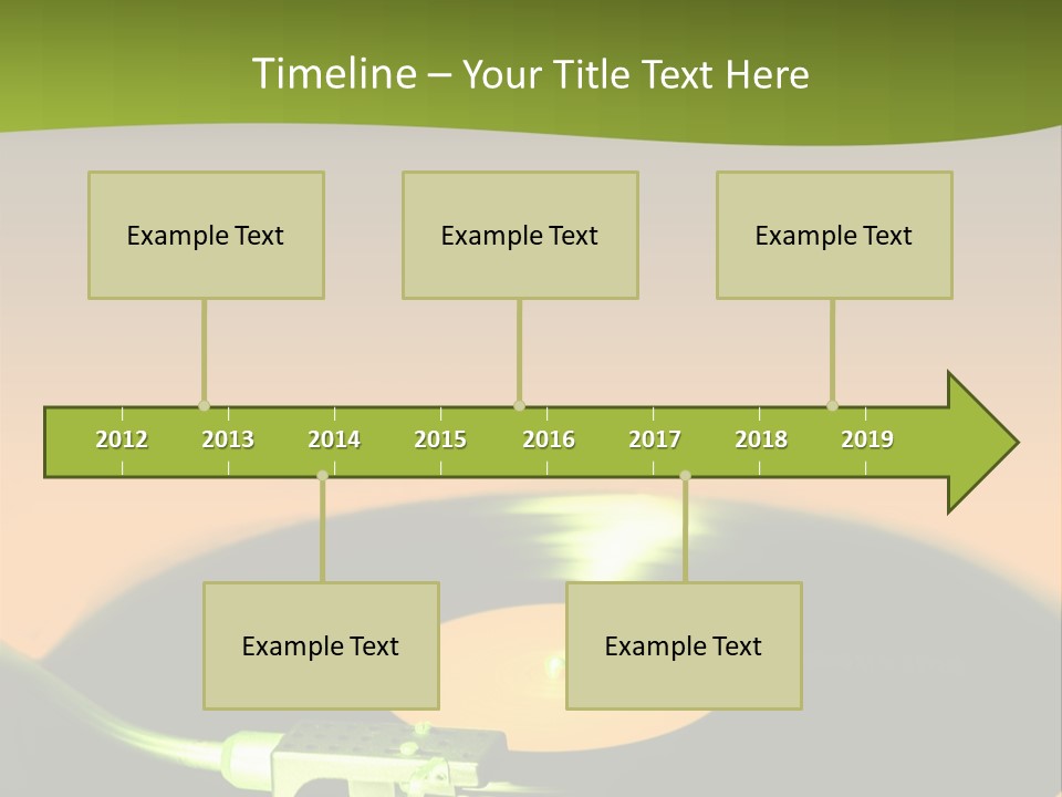 Play Acoustic Tune PowerPoint Template