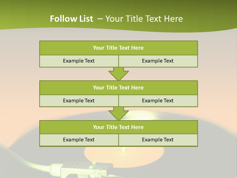 Play Acoustic Tune PowerPoint Template