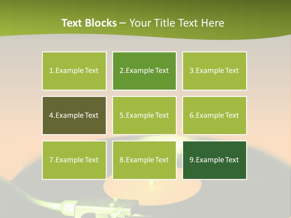 Play Acoustic Tune PowerPoint Template