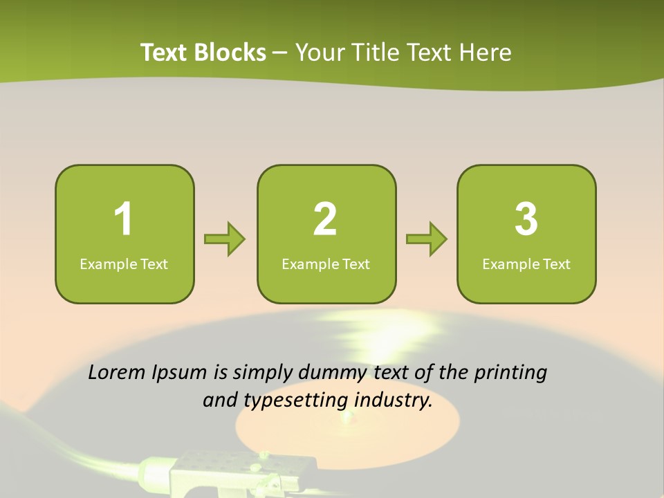 Play Acoustic Tune PowerPoint Template