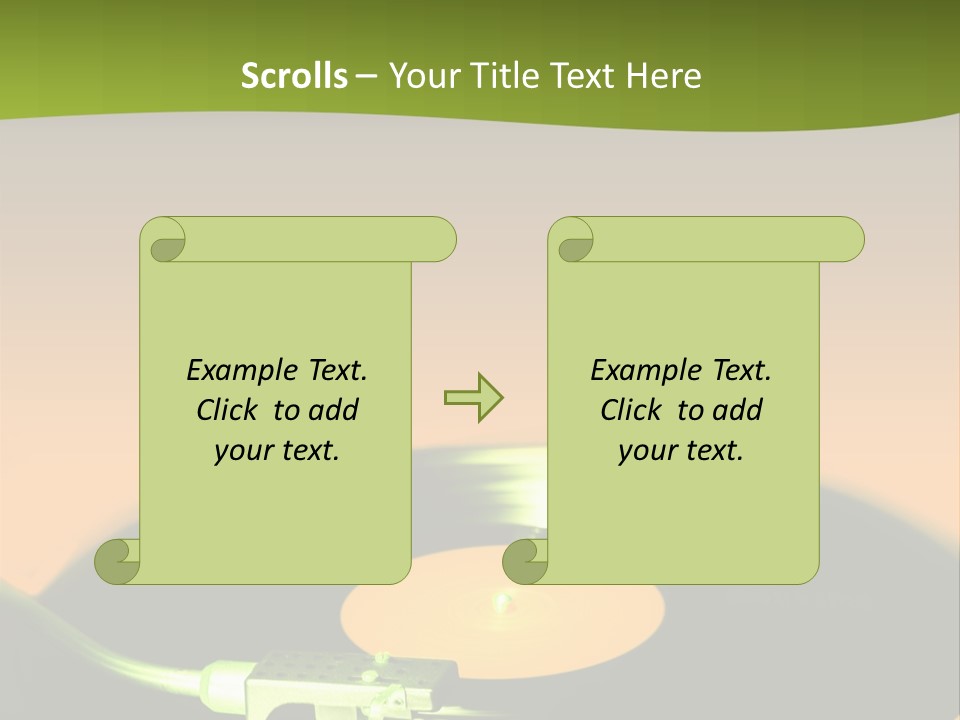 Play Acoustic Tune PowerPoint Template