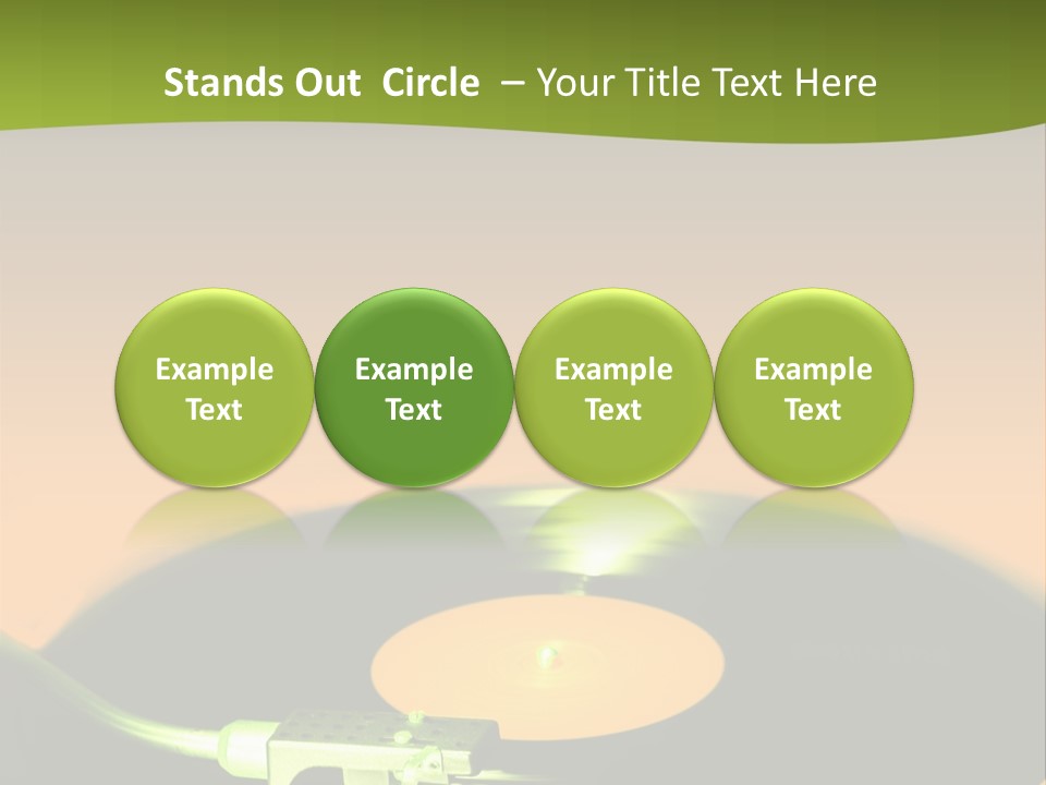 Play Acoustic Tune PowerPoint Template