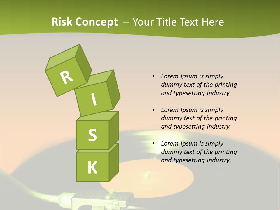 Play Acoustic Tune PowerPoint Template