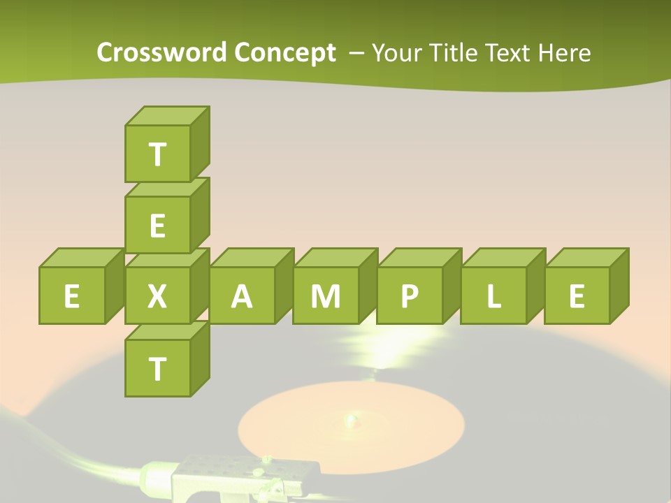 Play Acoustic Tune PowerPoint Template